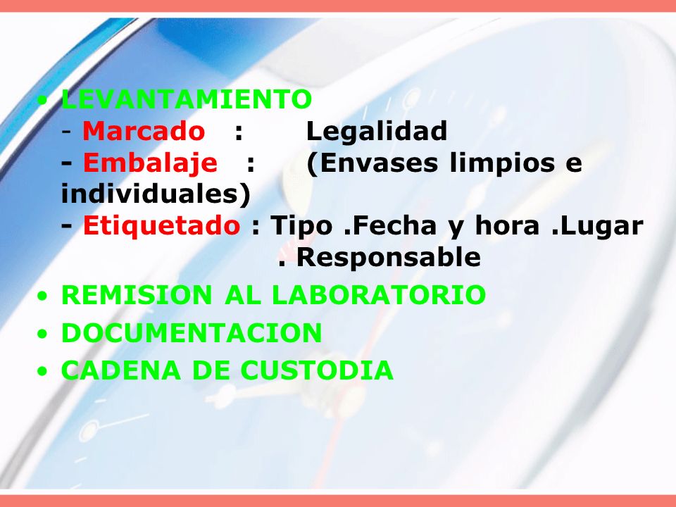 LEVANTAMIENTO - Marcado :. Legalidad - Embalaje :