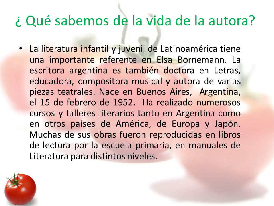 ¿ Qué sabemos de la vida de la autora