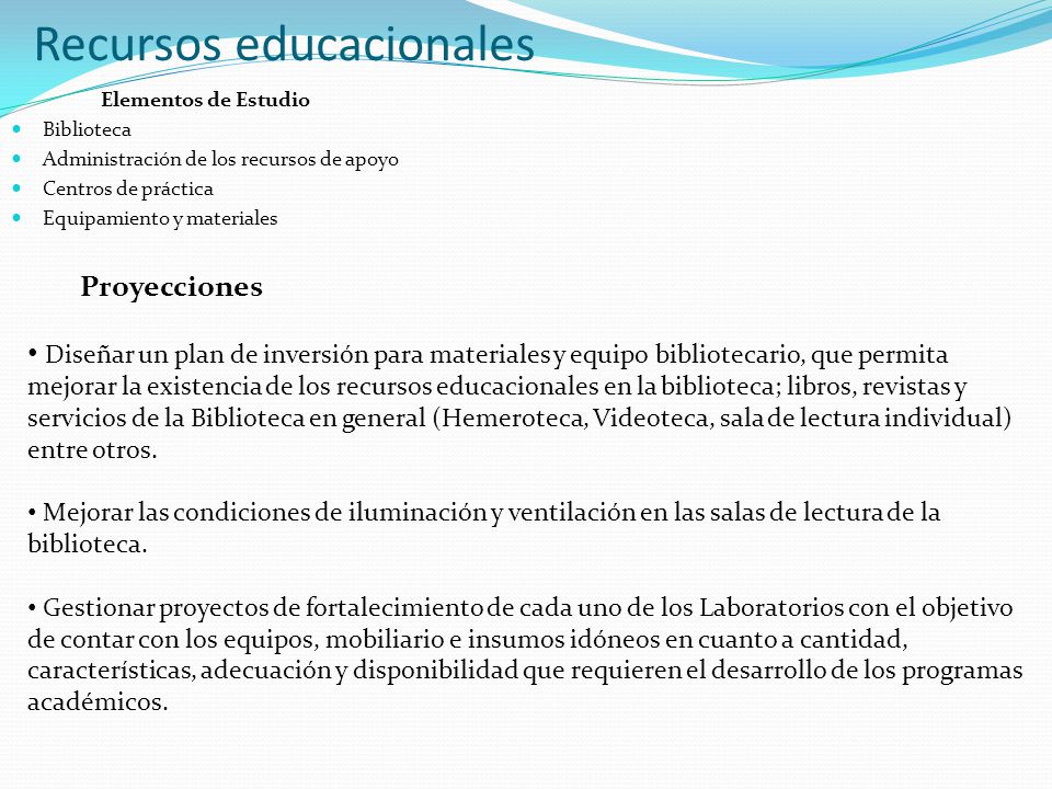 Recursos educacionales