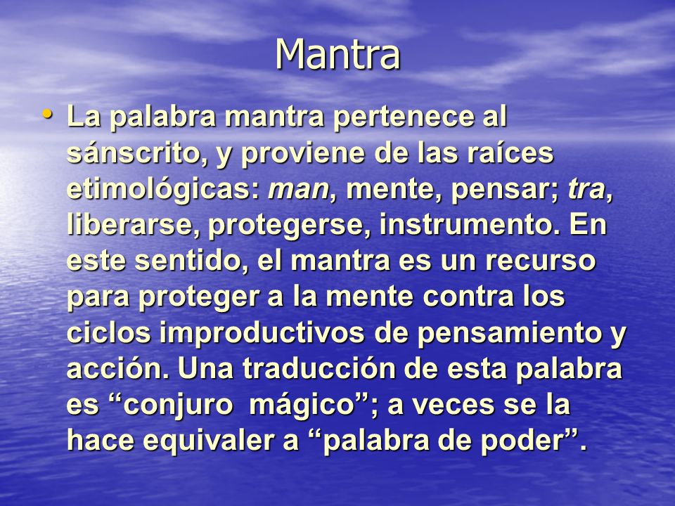 Mantra