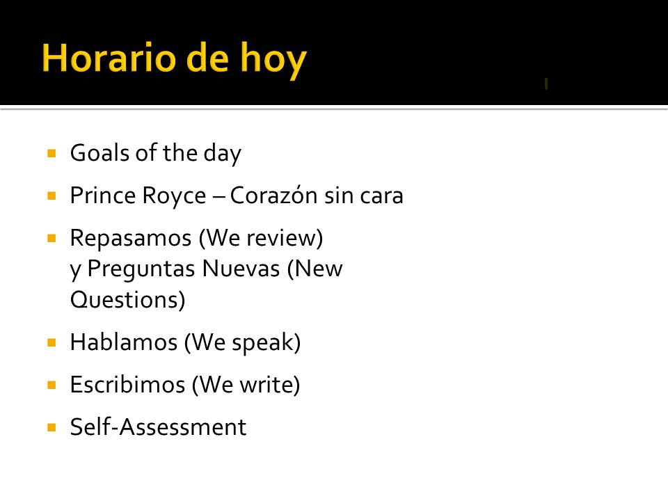 Horario de hoy Goals of the day Prince Royce – Corazón sin cara
