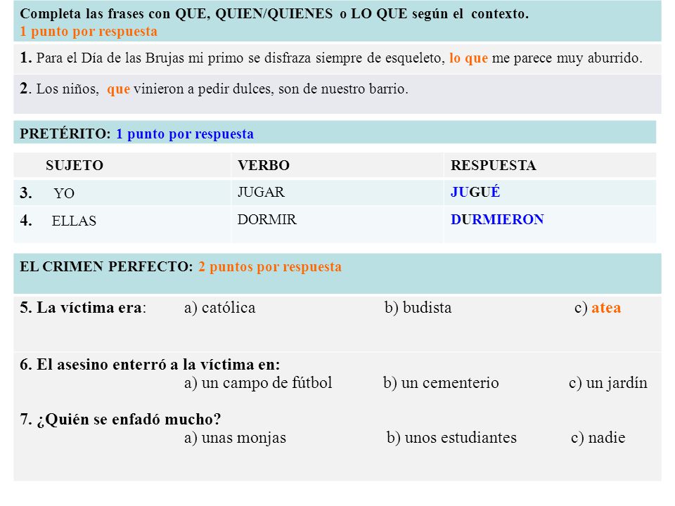 2. Los niños, que vinieron a pedir dulces, son de nuestro barrio.