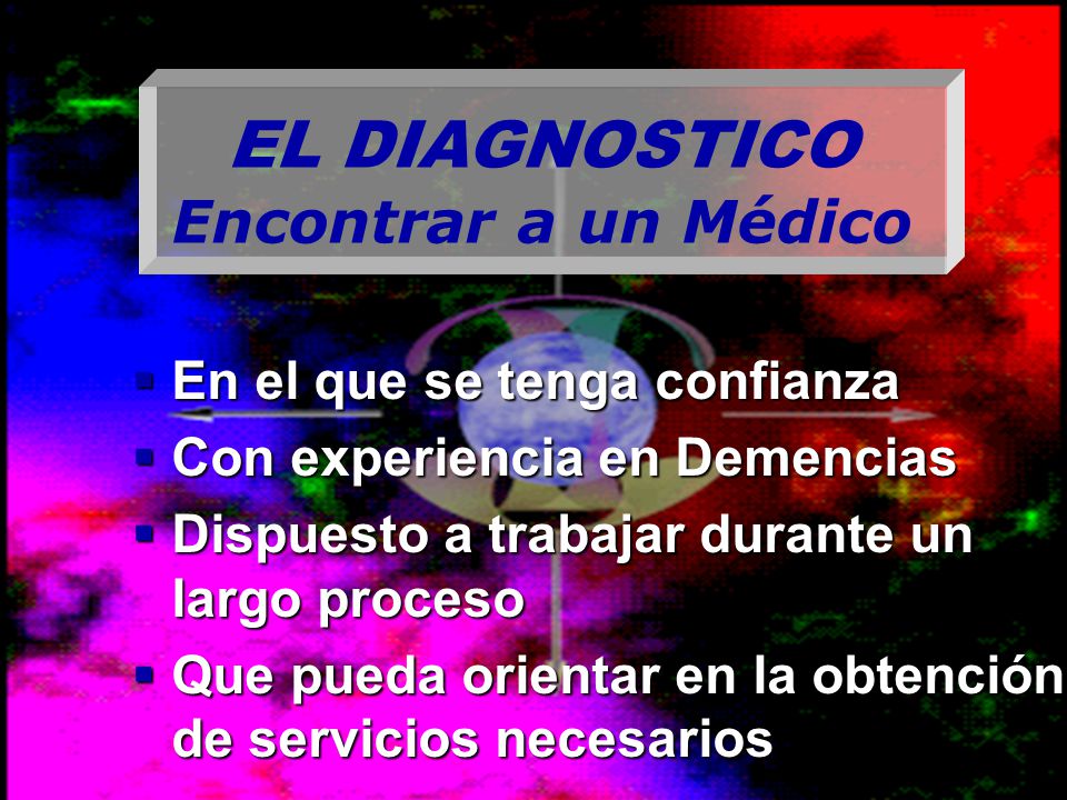 EL DIAGNOSTICO Encontrar a un Médico