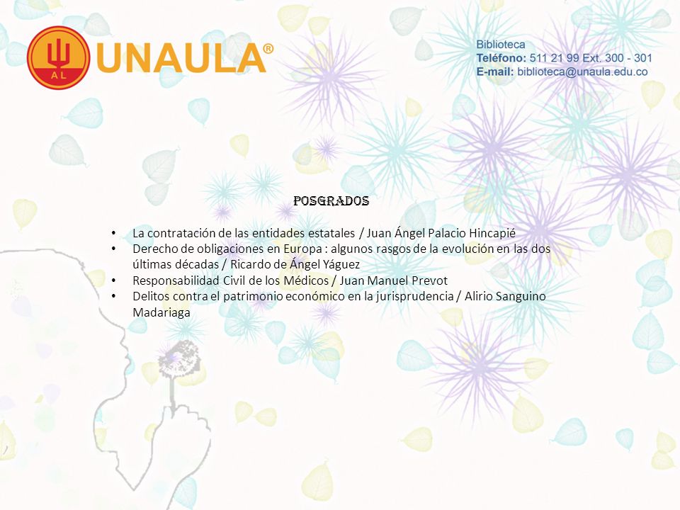 POSGRADOS La contratación de las entidades estatales / Juan Ángel Palacio Hincapié.