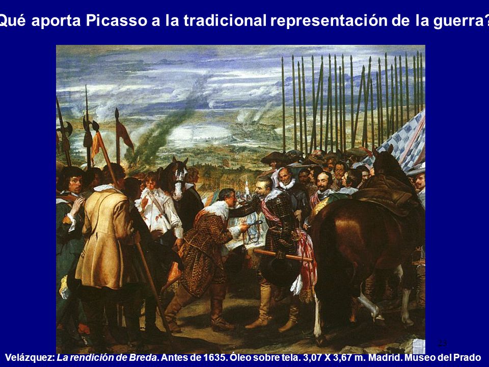 Qué aporta Picasso a la tradicional representación de la guerra