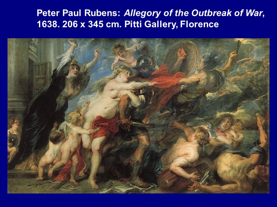 Peter Paul Rubens: Allegory of the Outbreak of War, x 345 cm