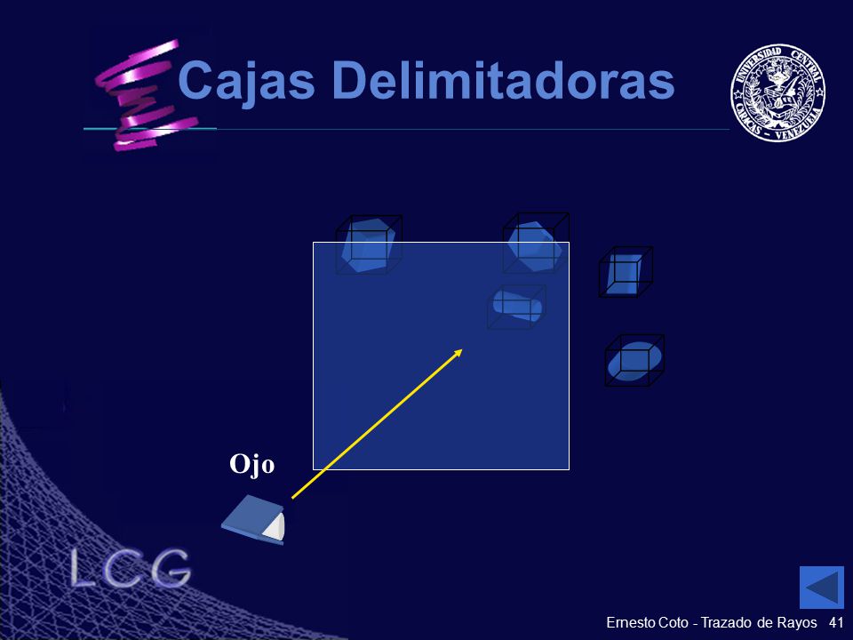 Cajas Delimitadoras Ojo Ernesto Coto - Trazado de Rayos