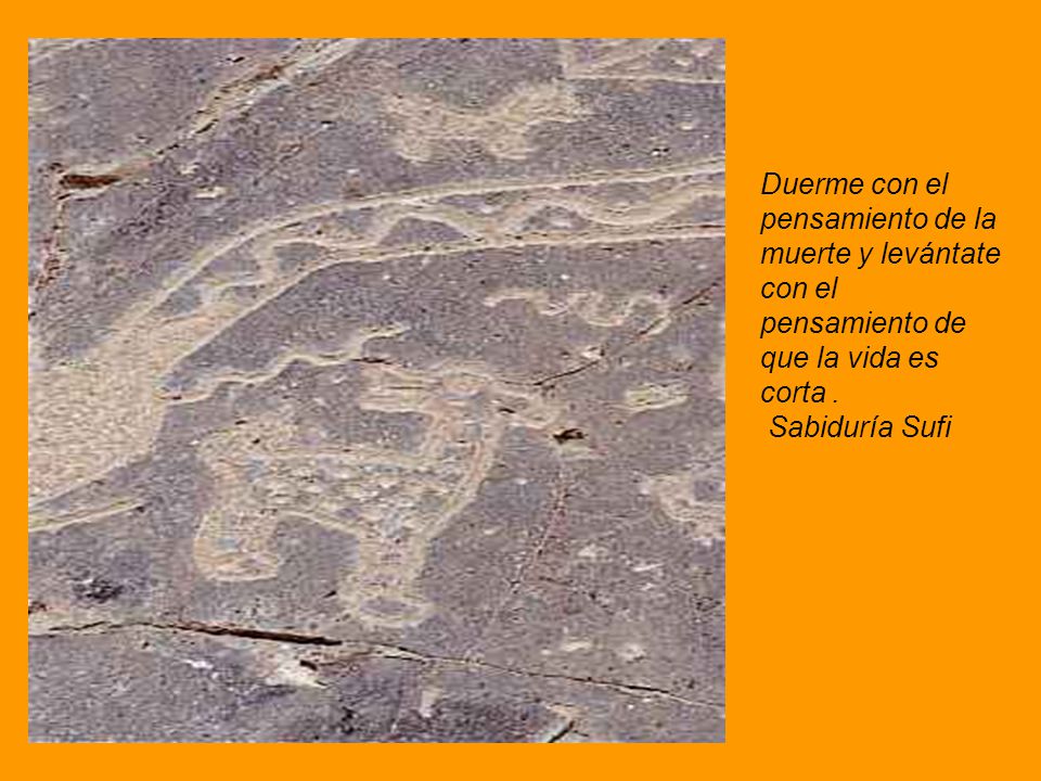 Duerme con el pensamiento de la muerte y levántate con el pensamiento de que la vida es corta .