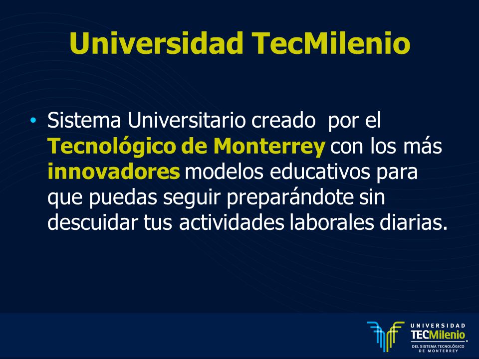 Convenio de colaboración Nombre de la empresa - Universidad TecMilenio -  ppt descargar