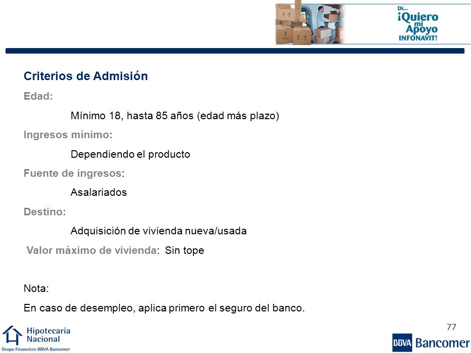 Aplica para los siguientes Productos: