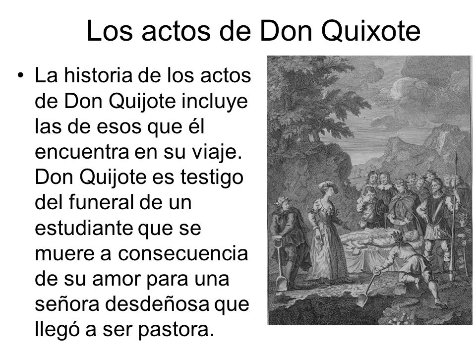 Los actos de Don Quixote
