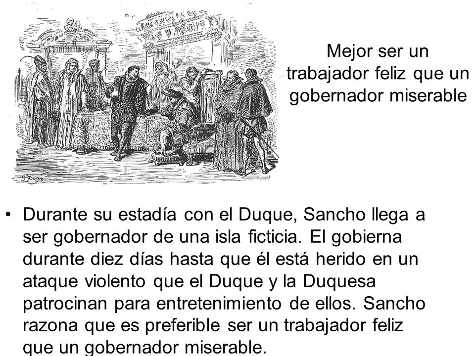 Mejor ser un trabajador feliz que un gobernador miserable