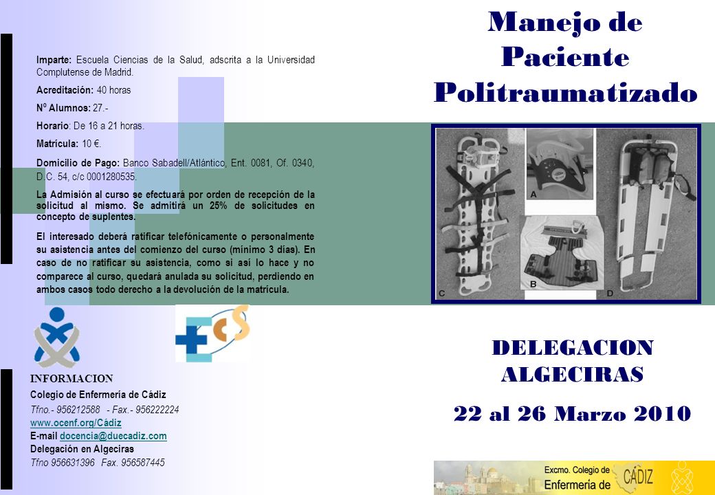 Manejo de Paciente Politraumatizado