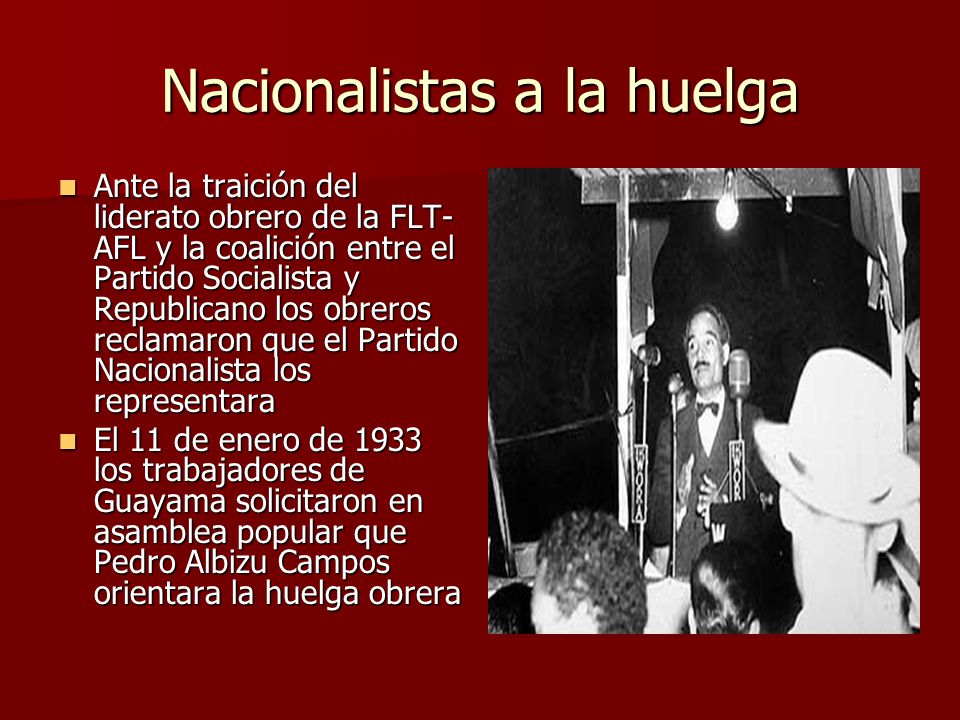 Nacionalistas a la huelga