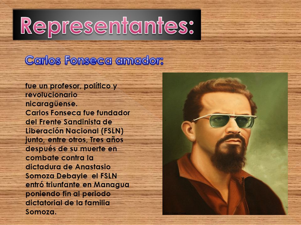 Carlos Fonseca amador: