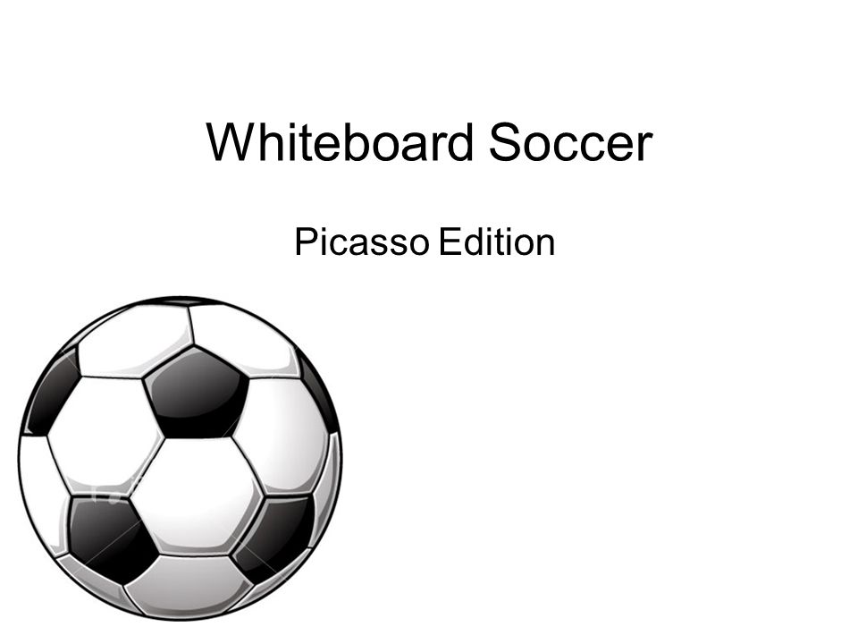 Whiteboard Soccer Picasso Edition