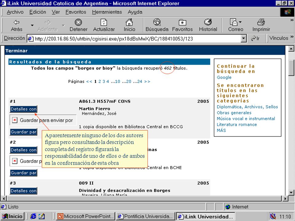 Aparentemente ninguno de los dos autores figura pero consultando la descripción completa del registro figurará la responsabilidad de uno de ellos o de ambos en la conformación de esta obra