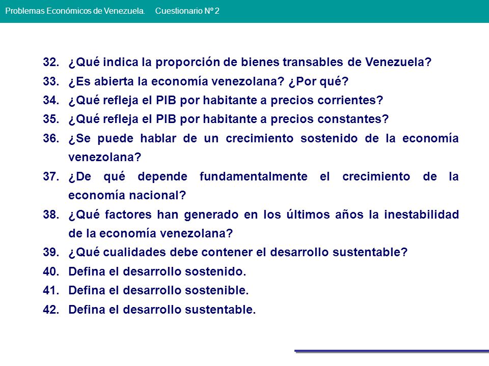 ¿Qué indica la proporción de bienes transables de Venezuela