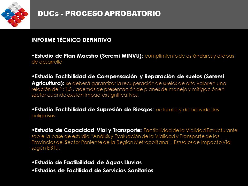 Ventajas de Mecanismo Incoporación de sistema de mitigaciones regionales y garantías de sustentabilidad al crecimiento metropolitano.