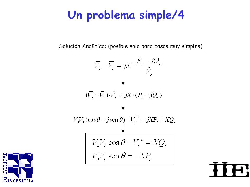 Un problema simple/4 Solución Analítica: (posible solo para casos muy simples)