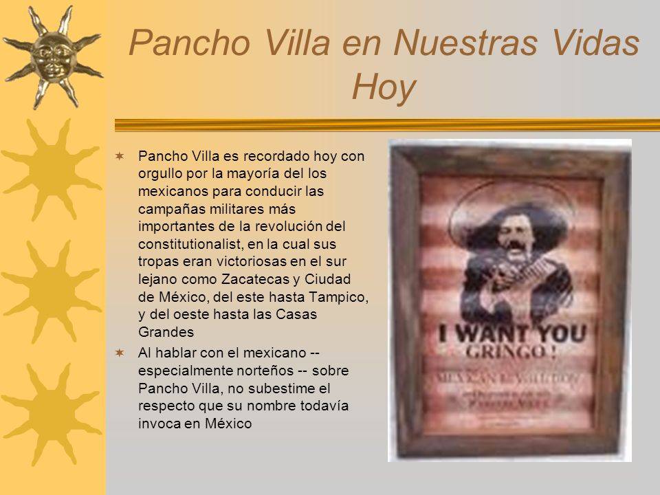 Pancho Villa en Nuestras Vidas Hoy