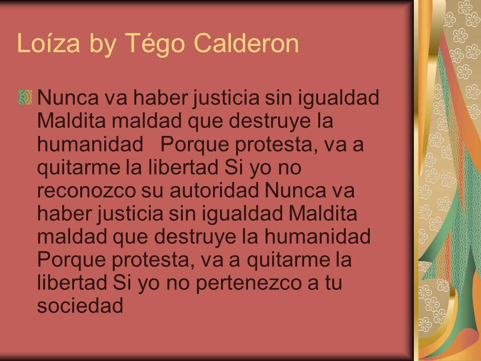 Loíza by Tégo Calderon