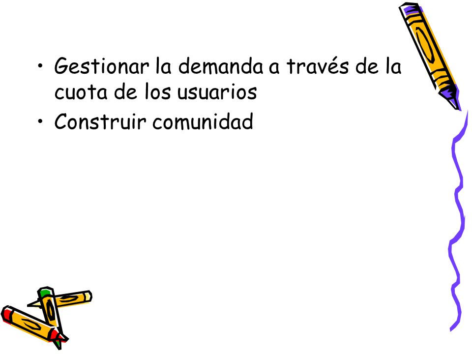Gestionar la demanda a través de la cuota de los usuarios
