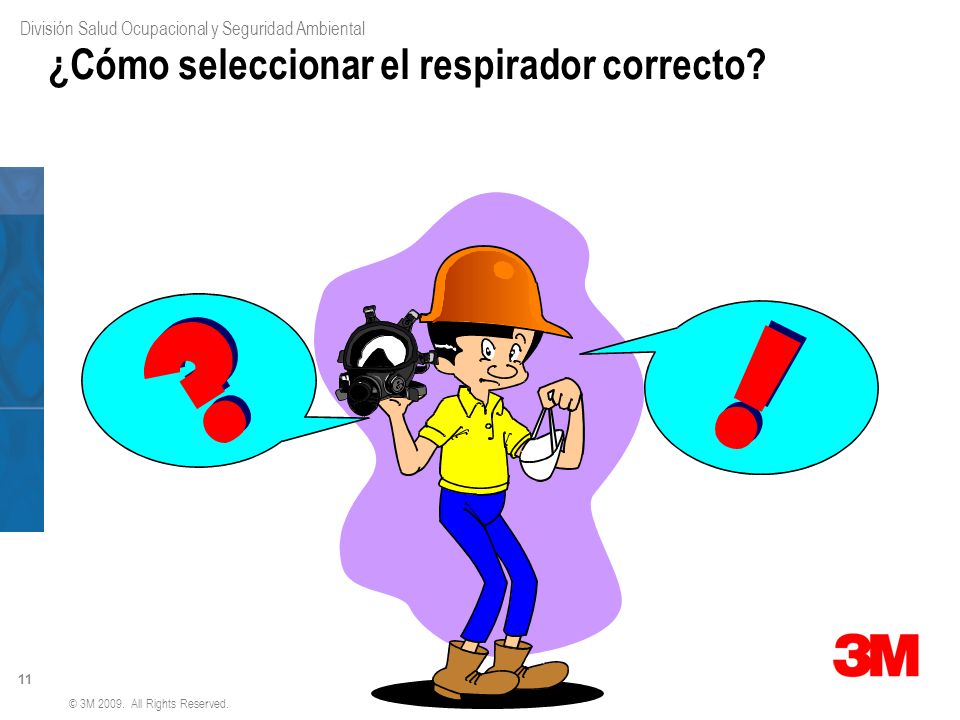 ¿Cómo seleccionar el respirador correcto