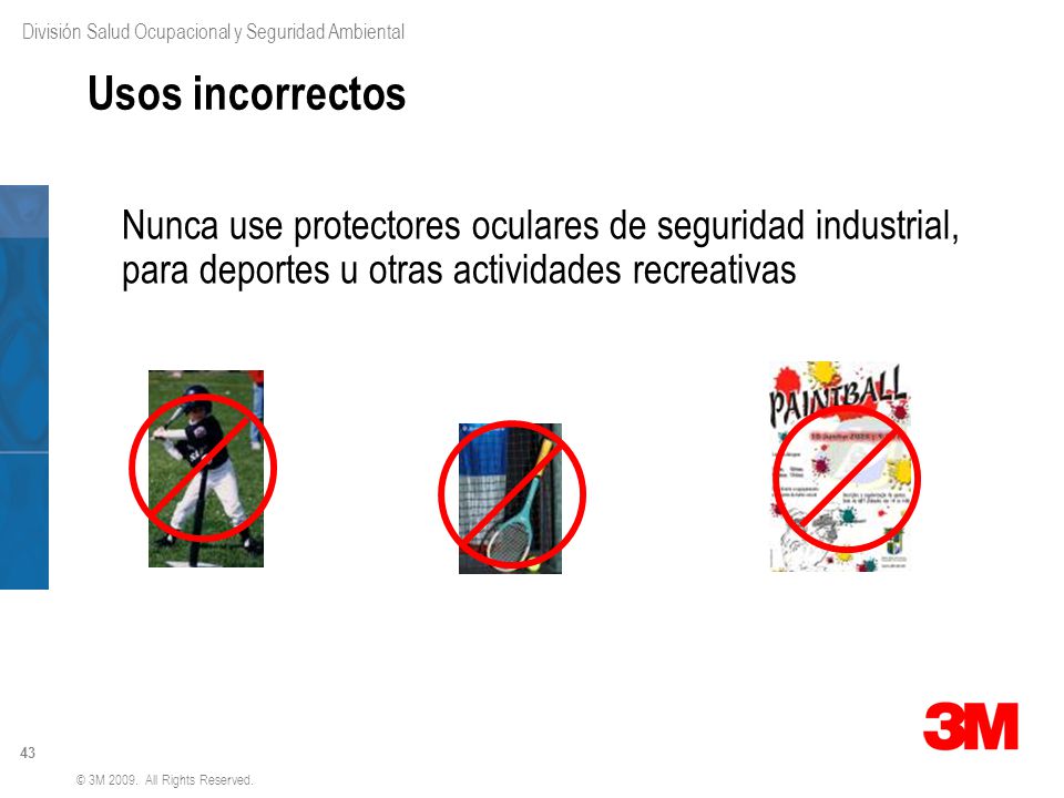 3M Sales Concept 1 v Usos incorrectos.