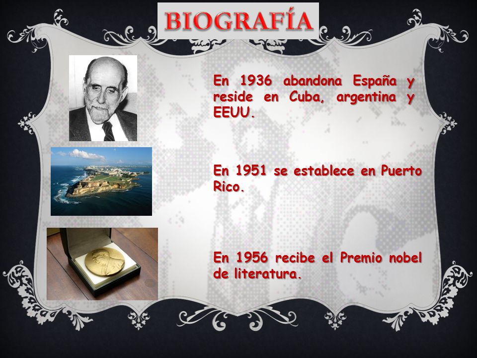 BIOGRAFÍA En 1936 abandona España y reside en Cuba, argentina y EEUU.