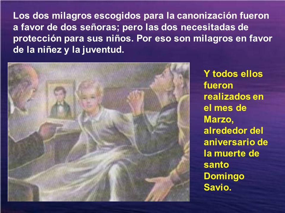 Santo DOMINGO Savio 9 de Marzo y 6 de Mayo. - ppt descargar