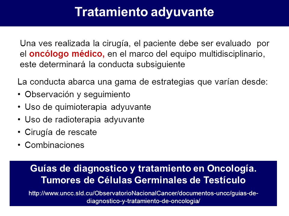 Tratamiento adyuvante