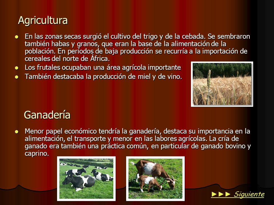 Agricultura Ganadería