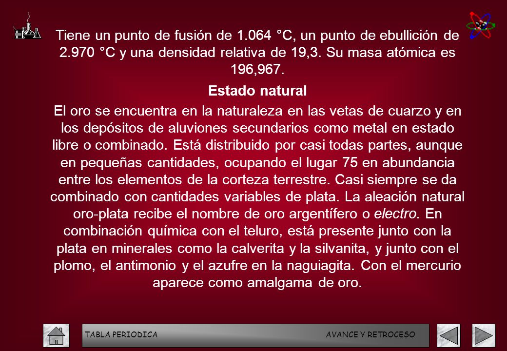 Tiene un punto de fusión de °C, un punto de ebullición de 2