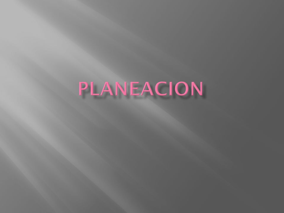 PLANEACION
