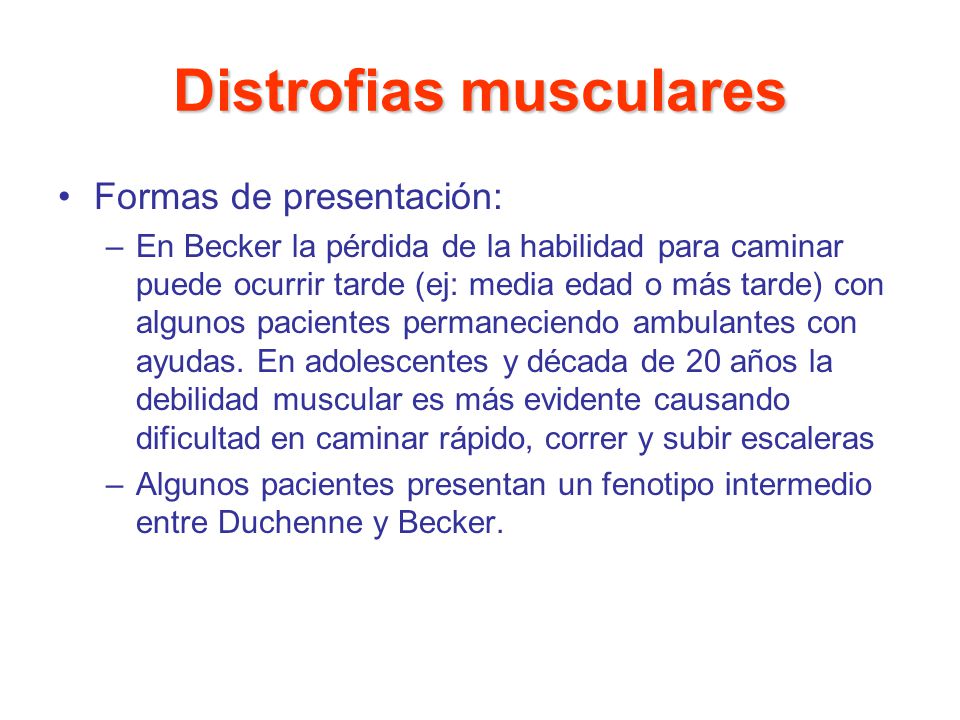 Distrofias musculares