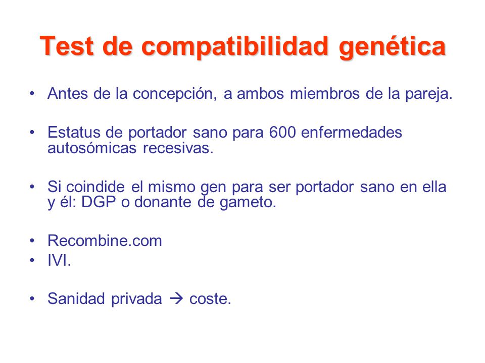 Test de compatibilidad genética