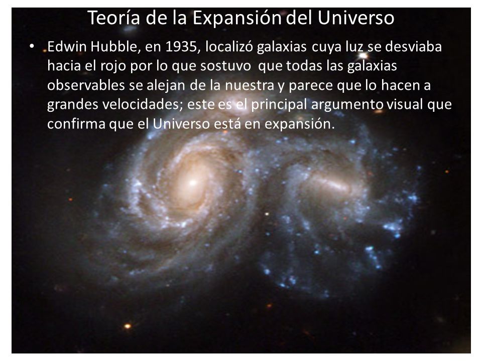 Teoría de la Expansión del Universo