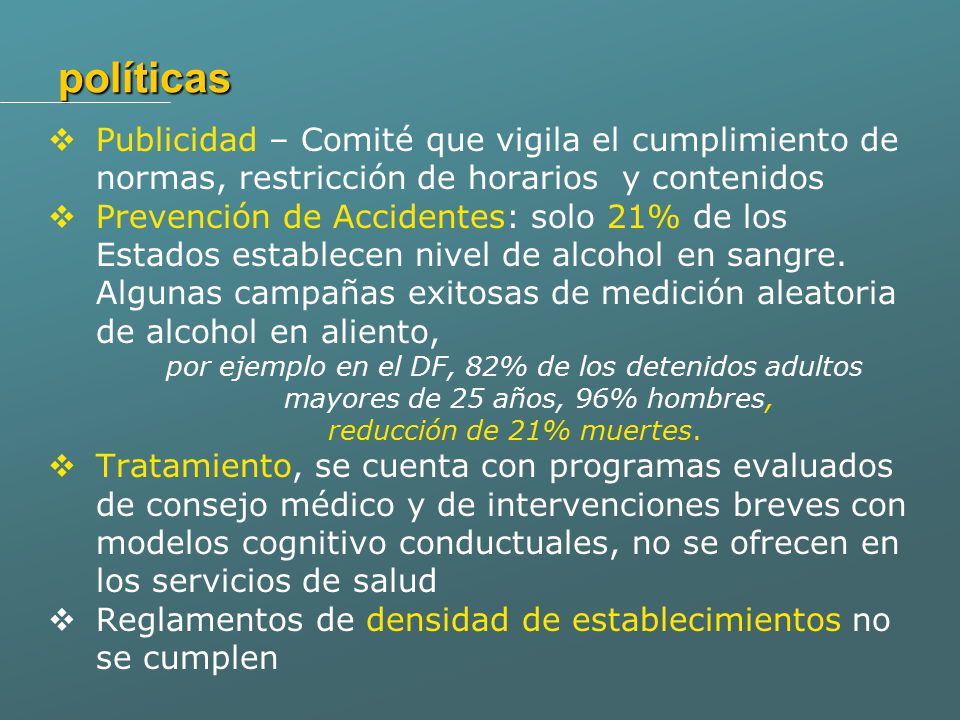 políticas Publicidad – Comité que vigila el cumplimiento de normas, restricción de horarios y contenidos.
