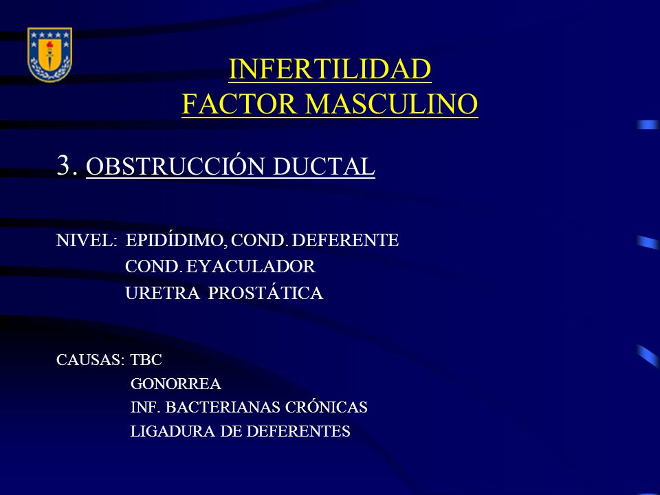 INFERTILIDAD FACTOR MASCULINO
