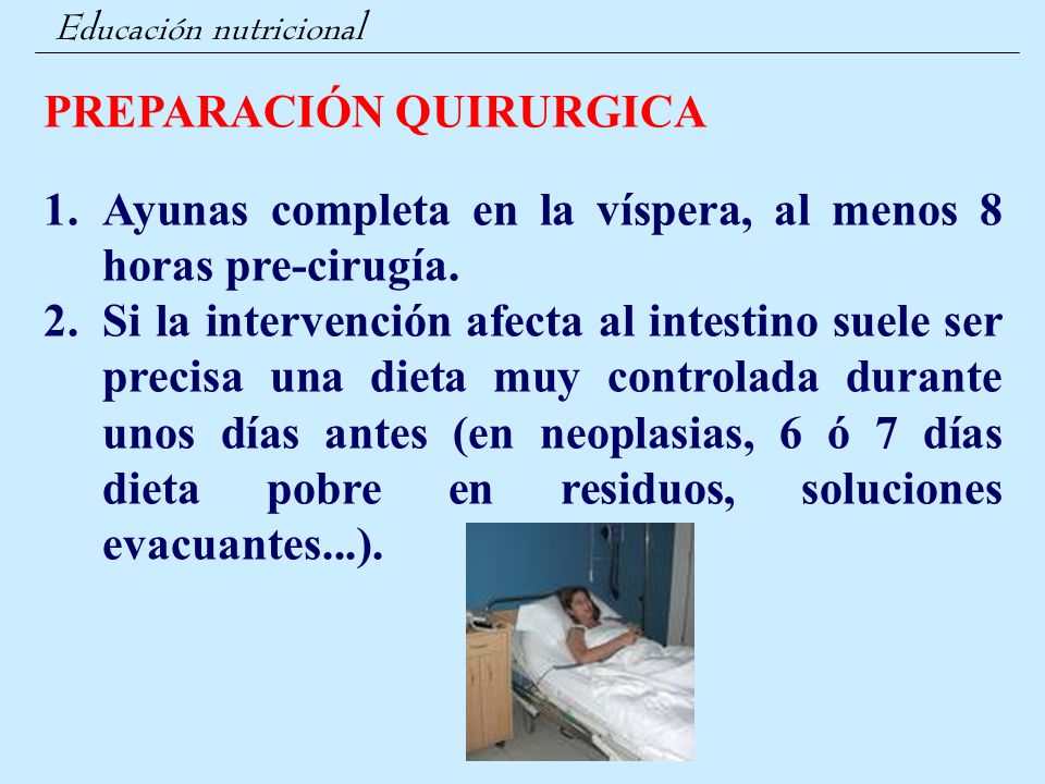 PREPARACIÓN QUIRURGICA
