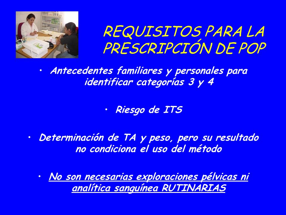 Antecedentes familiares y personales para identificar categorías 3 y 4