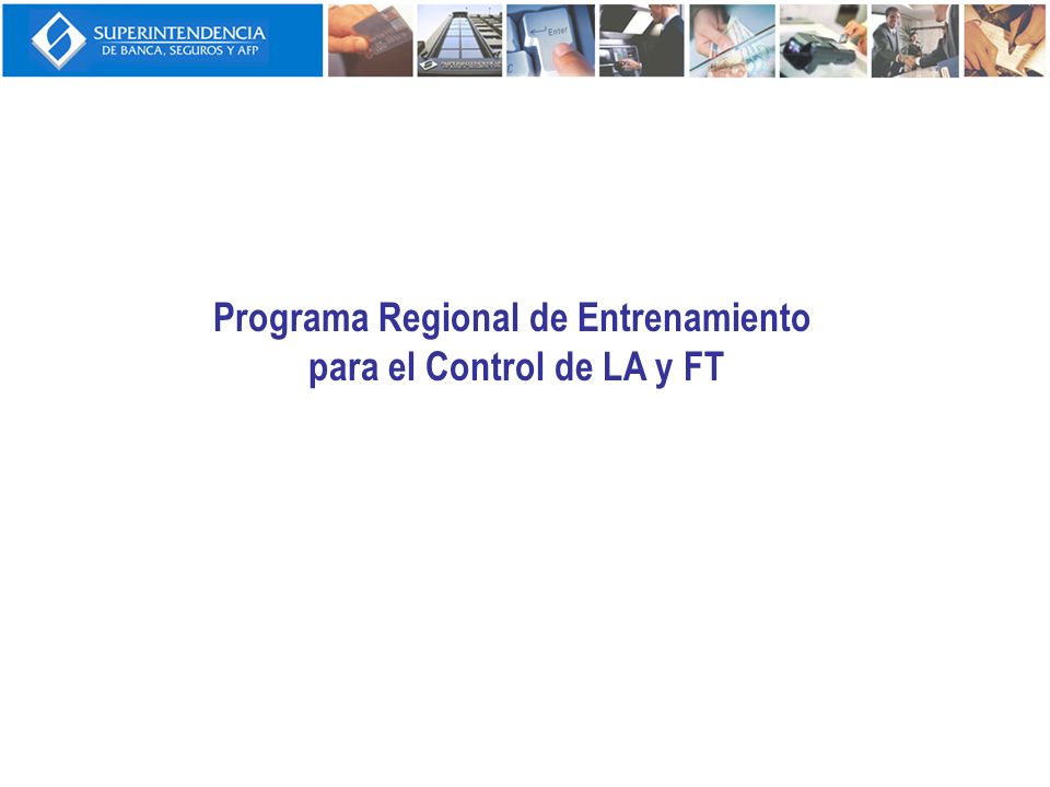 Programa Regional de Entrenamiento para el Control de LA y FT