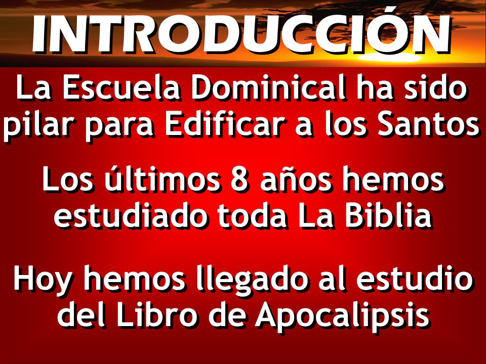 La Escuela Dominical ha sido pilar para Edificar a los Santos