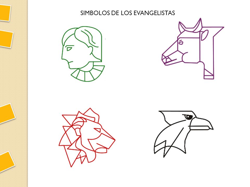 SIMBOLOS DE LOS EVANGELISTAS