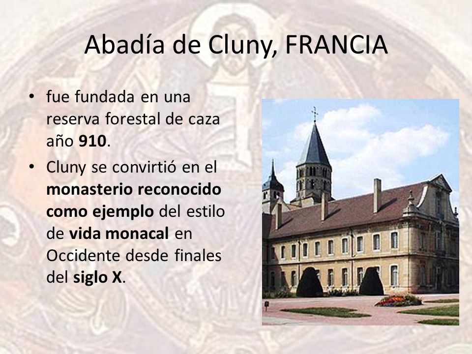 Abadía de Cluny, FRANCIA