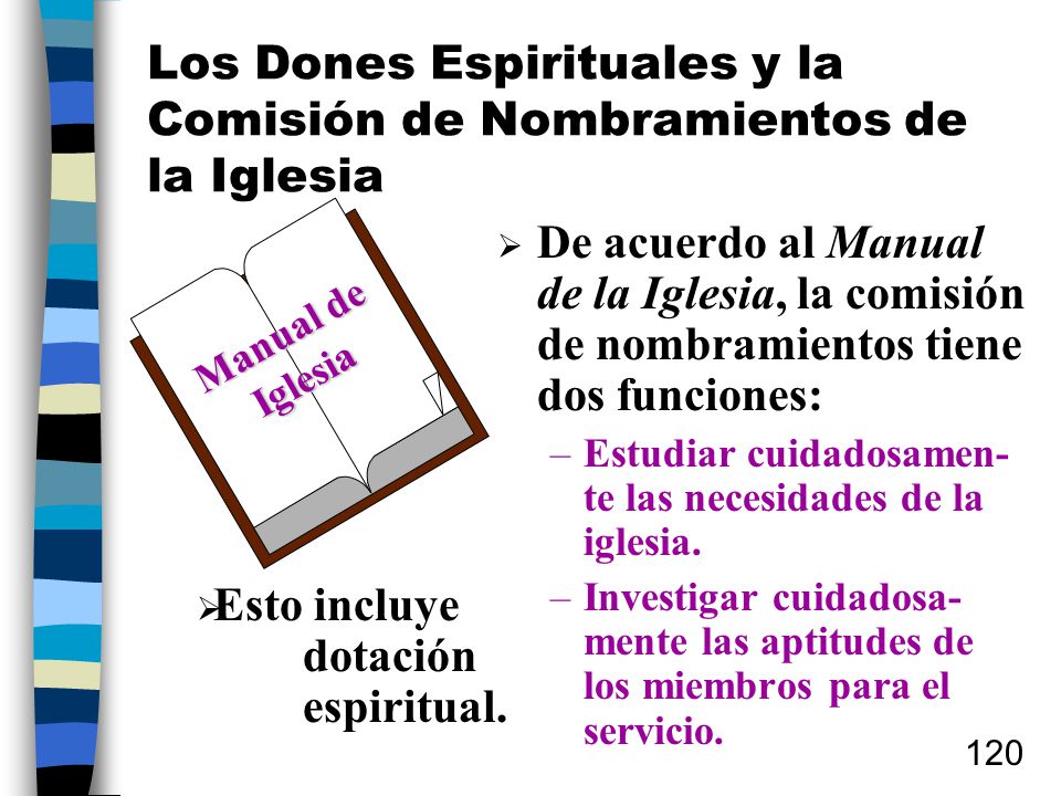 Los Dones Espirituales y la Comisión de Nombramientos de la Iglesia