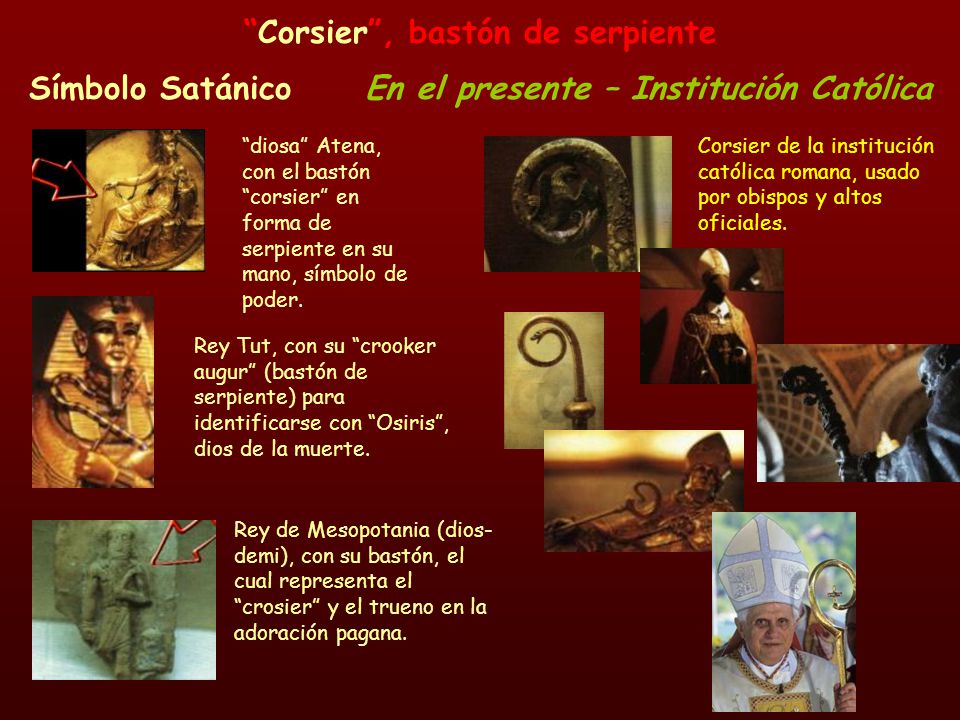 Corsier , bastón de serpiente En el presente – Institución Católica