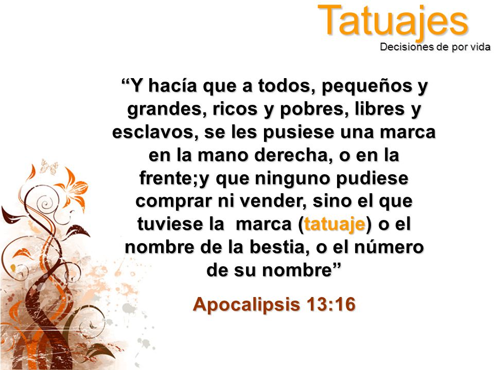 Tatuajes Decisiones de por vida. - ppt descargar