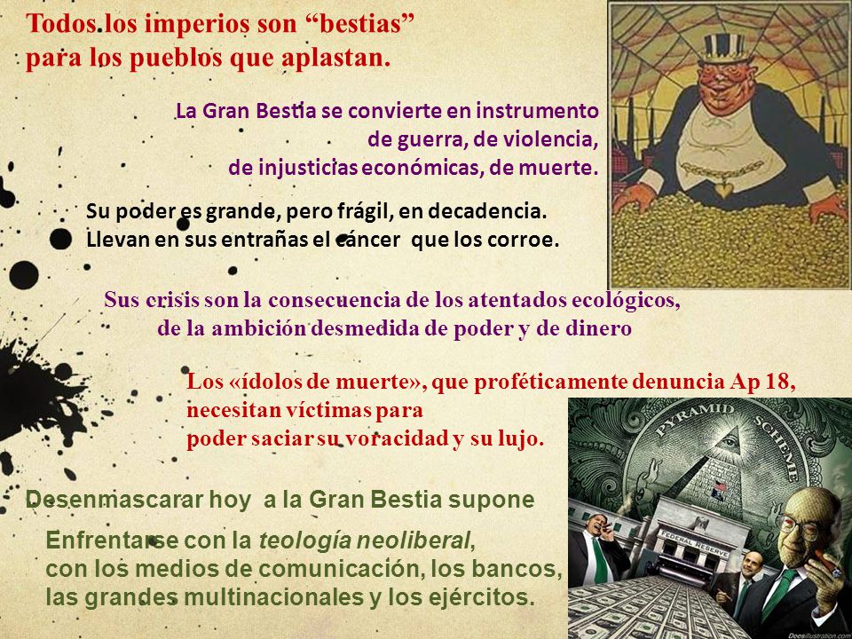Todos los imperios son bestias para los pueblos que aplastan.